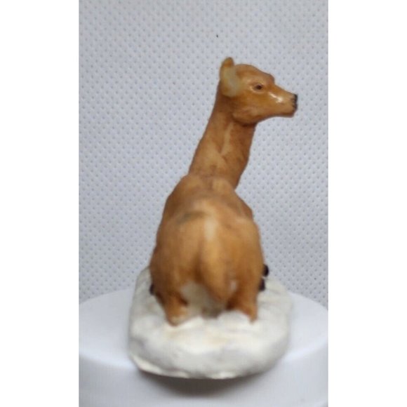 Lemax Kneeling Deer Miniature Shelf Sitter Home Decor Animal - Picture 6 of 12